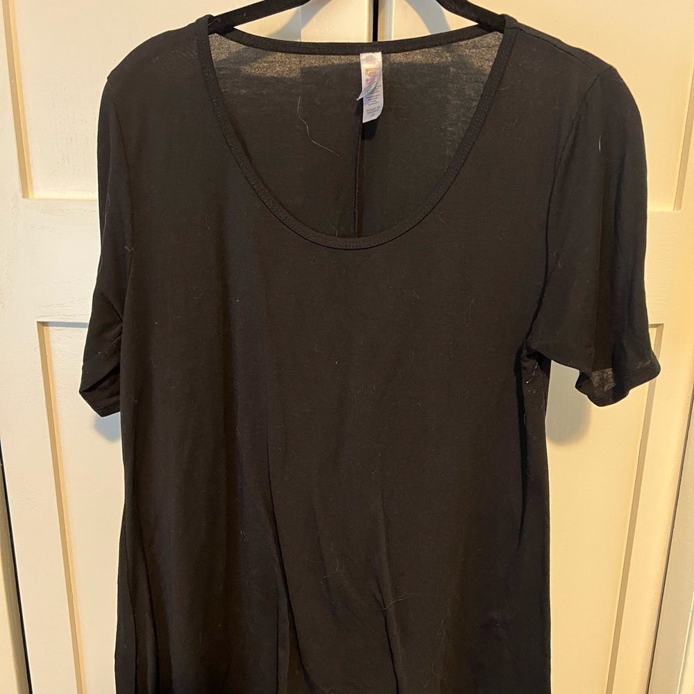 Black Lularoe T-shirt size M